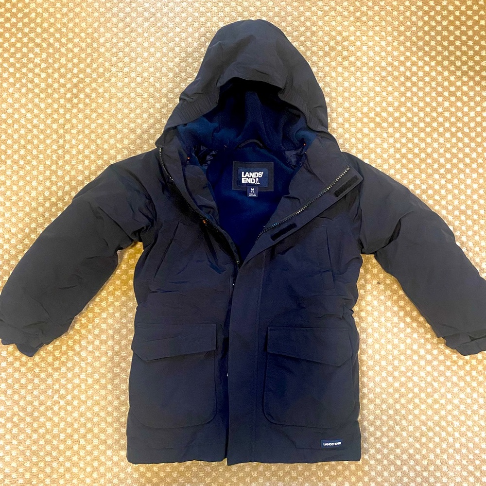 Lands End Boys Squall Waterproof Winter Parka size 5-6